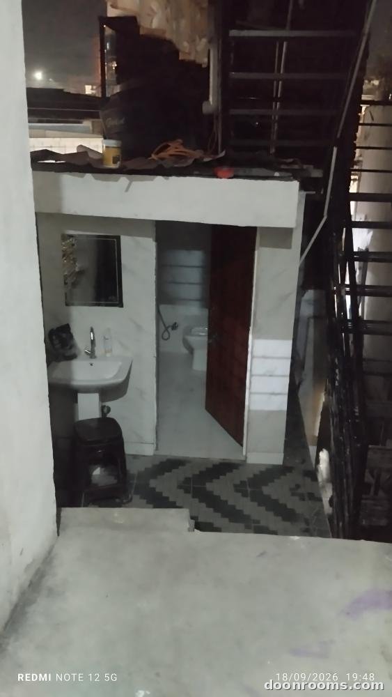 Single Room with attached kitchen with Separate Bathroom on road