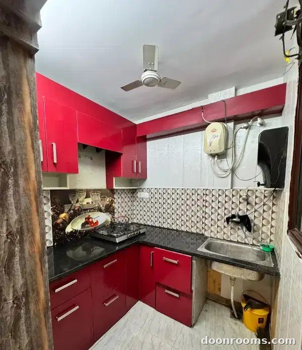 2 BHK - 1 Bathroom - 1200 sqft