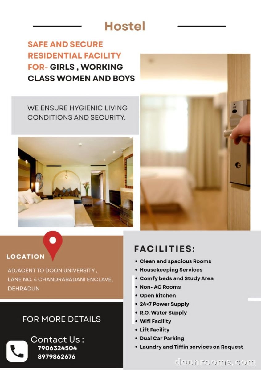 Semi-Furnished Penthouse Near Doon University for Rent | Ideal for Family or Hostel | ₹35,000–₹45,000/Month